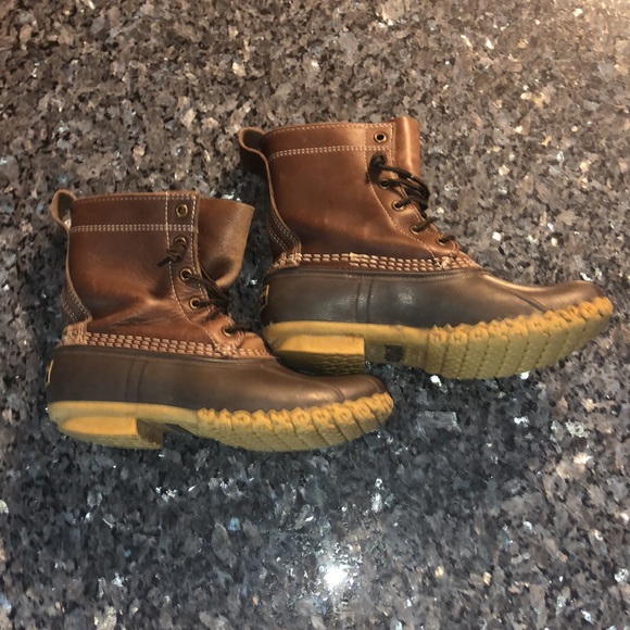 “Bean Boots” Brown Duck Boots by L.L. Bean - Picture 4 of 16